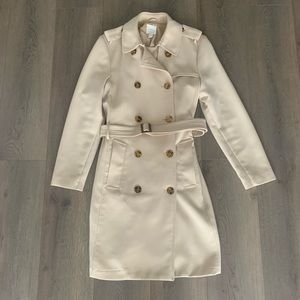 H&M beige trench coat
